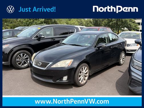 Black 2009 Lexus IS 250 Base