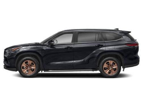 Black 2023 Toyota Highlander Hybrid XLE