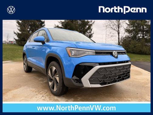 Cornflower Blue 2026 Volkswagen Taos SE