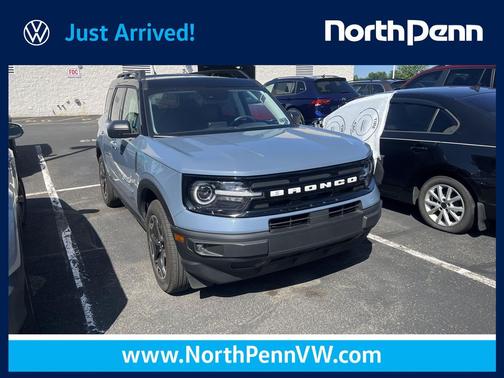 Blue 2024 Ford Bronco Sport Outer Banks