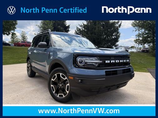 Blue 2024 Ford Bronco Sport Outer Banks