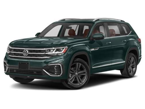 Green 2022 Volkswagen Atlas 3.6L SEL