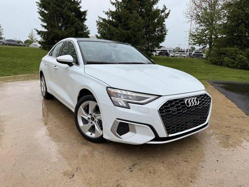 Glacier White Metallic 2023 Audi A3 Premium