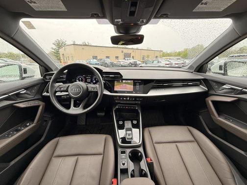 Glacier White Metallic 2023 Audi A3 Premium