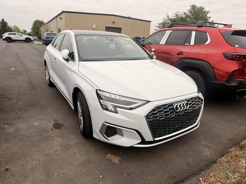 Glacier White Metallic 2023 Audi A3 Premium