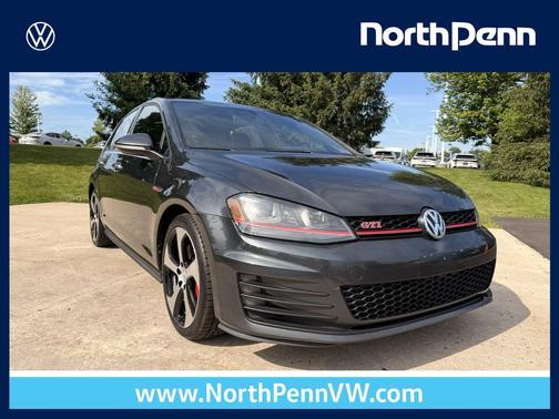 Carbon Steel Gray Metallic 2015 Volkswagen Golf GTI 2.0T Autobahn w/Performance Package 4-Door
