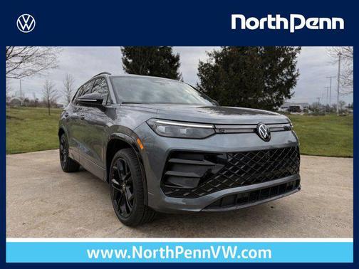 platinum gray metallic 2026 Volkswagen Tiguan 2.0T SE R-Line Black 4MOTION