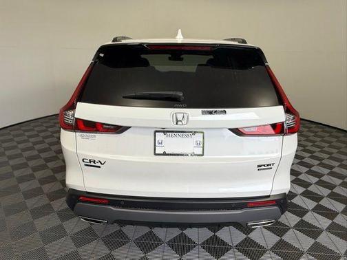 Platinum White Pearl 2026 Honda CR-V Hybrid Sport Touring