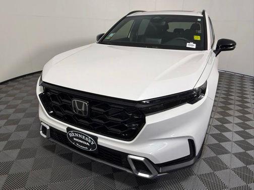 Platinum White Pearl 2026 Honda CR-V Hybrid Sport Touring