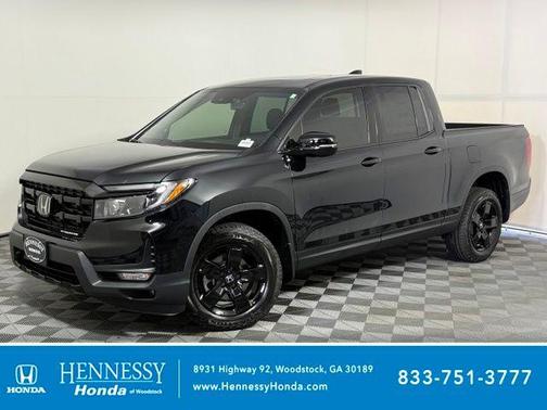 Crystal Black Pearl 2026 Honda Ridgeline Black Edition