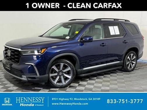 Obsidian Blue Pearl 2024 Honda Pilot Elite