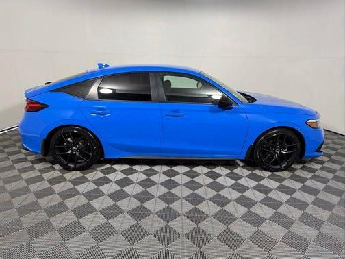 Aegean Blue Metallic 2024 Honda Civic Sport