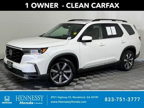 Platinum White Pearl 2025 Honda Pilot Elite