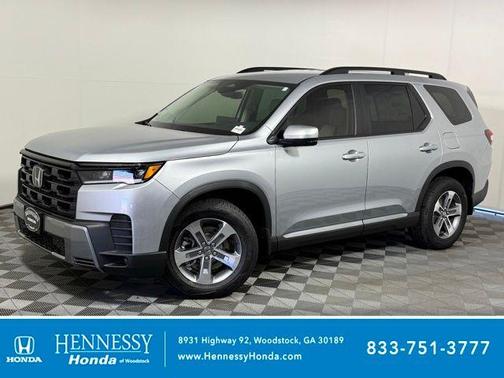 Solar Silver Metallic 2026 Honda Pilot EX-L