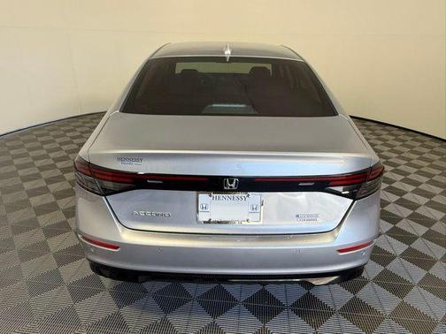 Solar Silver Metallic 2026 Honda Accord Hybrid Touring