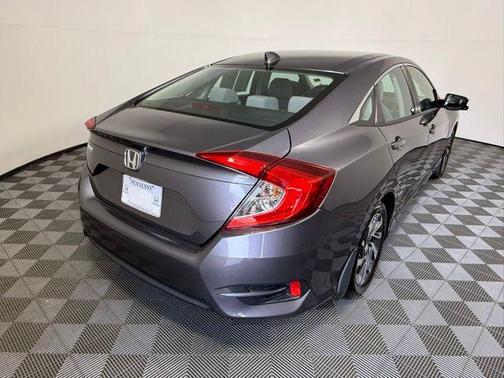 Modern Steel Metallic 2018 Honda Civic EX