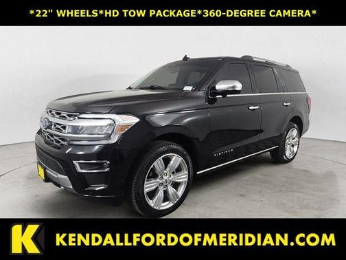 Black Metallic 2024 Ford Expedition Platinum