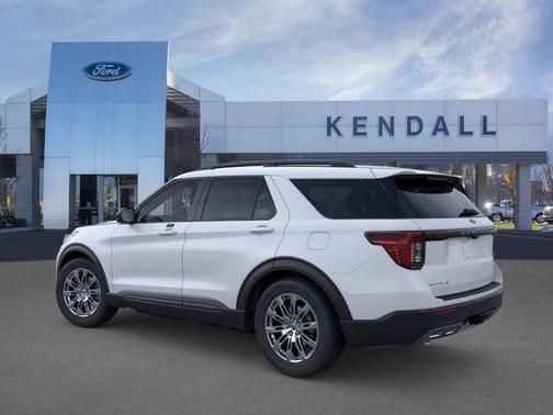 White Metallic 2026 Ford Explorer Active