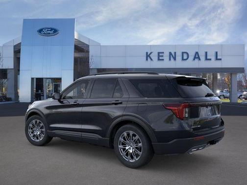 Black Metallic 2026 Ford Explorer Active