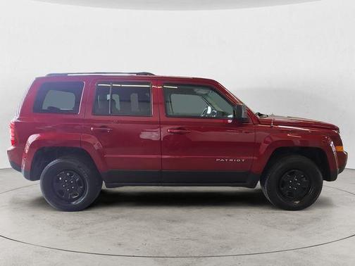 Deep Cherry Red Crystal 2017 Jeep Patriot Sport