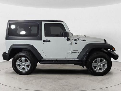 Bright White Clearcoat 2012 Jeep Wrangler Sport
