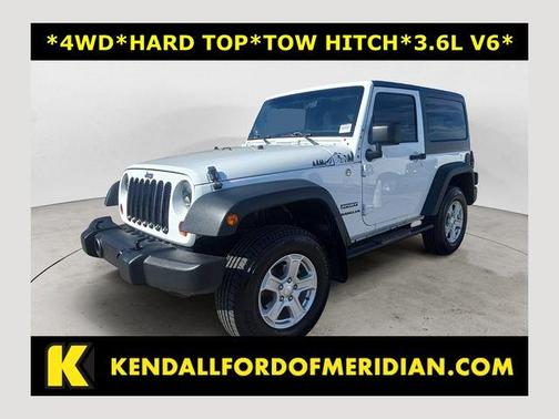 Bright White Clearcoat 2012 Jeep Wrangler Sport
