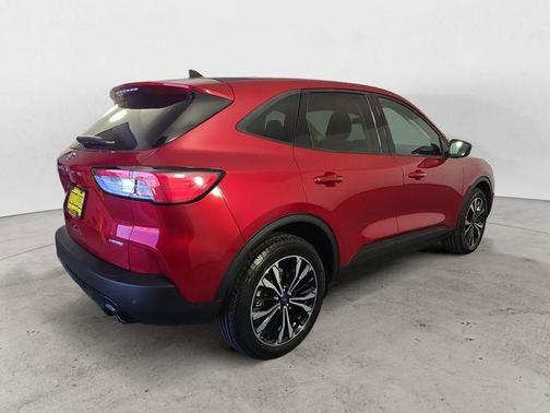 Red 2021 Ford Escape SE