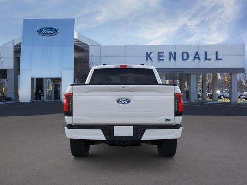 Oxford White 2025 Ford F-150 Lightning Flash