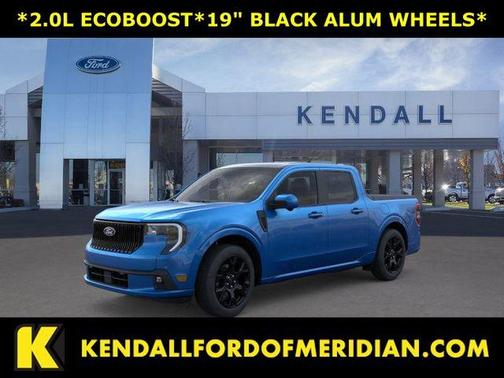 Blue 2025 Ford Maverick Lobo High