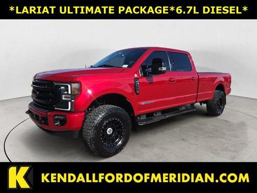 Red Metallic 2022 Ford F-350 Lariat Super Duty
