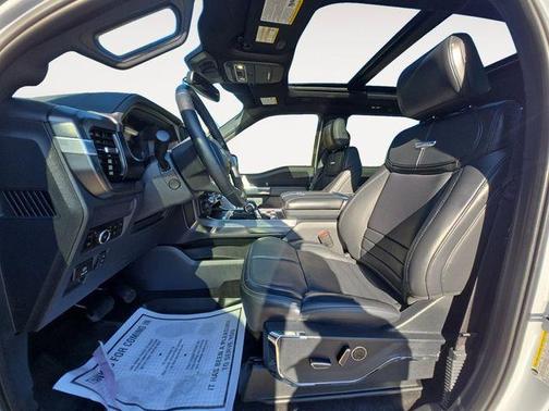 White Metallic 2025 Ford F-150 Platinum