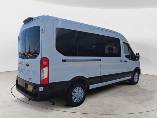 Oxford White 2024 Ford Transit-350 XLT