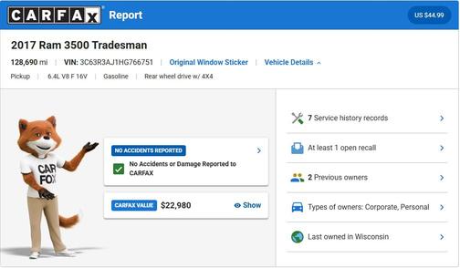 Bright White Clearcoat 2017 RAM 3500 Tradesman Regular Cab 4x4 8' Box