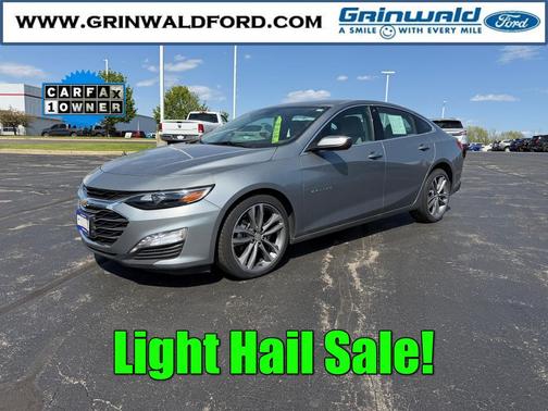 Gray 2025 Chevrolet Malibu FWD 1LT