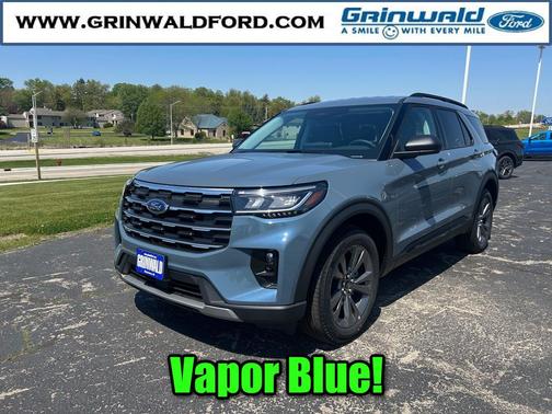 Vapor Blue Metallic 2026 Ford Explorer Active w/200A Pkg