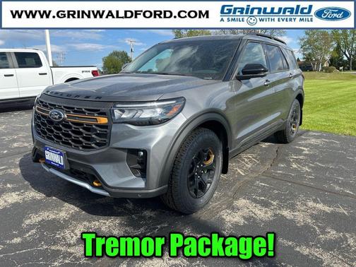 Carbonized Gray Metallic 2026 Ford Explorer Tremor