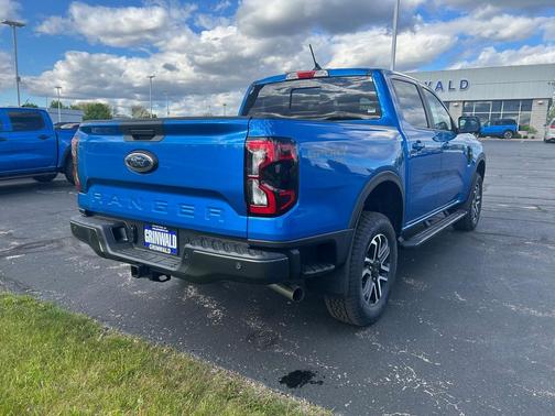 Velocity Blue Metallic 2026 Ford Ranger LARIAT