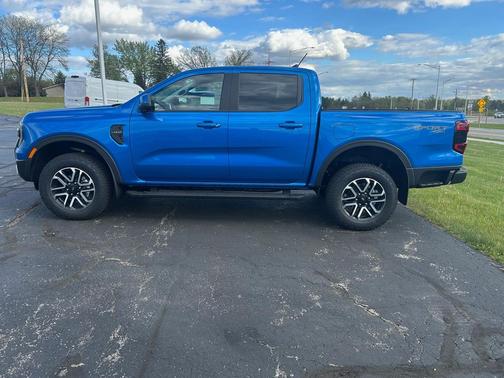 Velocity Blue Metallic 2026 Ford Ranger LARIAT