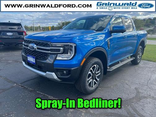 Velocity Blue Metallic 2026 Ford Ranger LARIAT