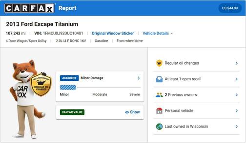 2013 Ford Escape Titanium