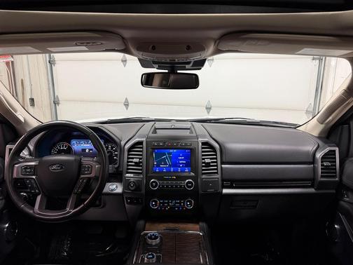 Star White Metallic Tri-Coat 2021 Ford Expedition Max Platinum