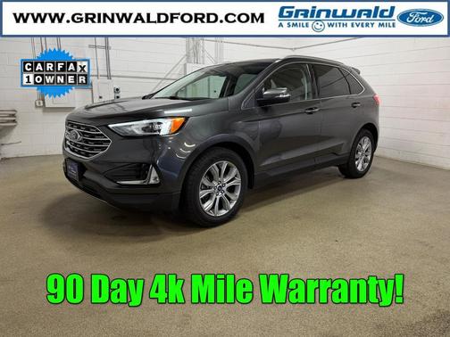 Magnetic Metallic 2019 Ford Edge Titanium