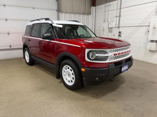 Ruby Red Metallic Tinted Clearcoat 2025 Ford Bronco Sport Heritage