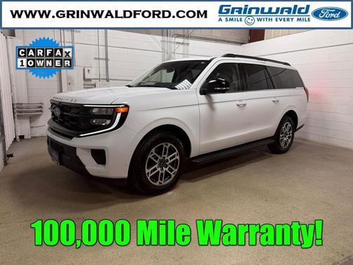 Oxford White 2025 Ford Expedition Max Active 4x4