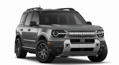 Carbonized Gray Metallic 2026 Ford Bronco Sport Badlands
