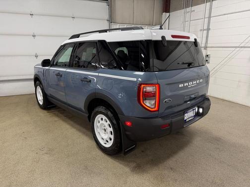 Azure Gray Metallic Tri-Coat 2025 Ford Bronco Sport Heritage