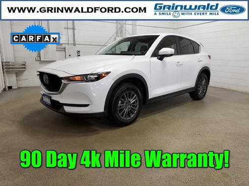 Snowflake White Pearl Mica 2021 Mazda CX-5 Touring