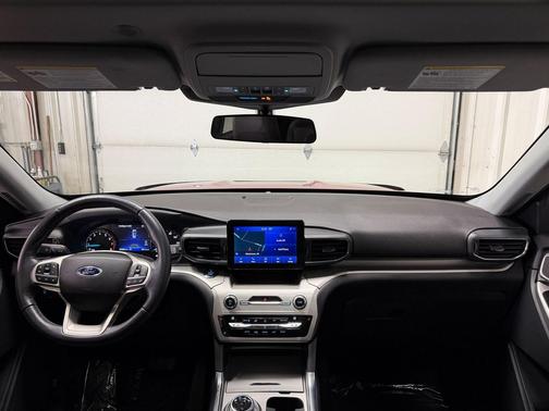 Rapid Red Metallic Tinted Clearcoat 2021 Ford Explorer XLT