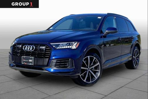 Navarra Blue Metallic 2021 Audi Q7 55 Premium Plus