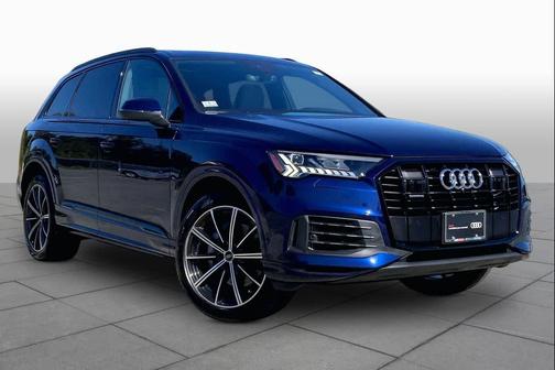 Navarra Blue Metallic 2021 Audi Q7 55 Premium Plus